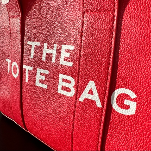 NEW Small The Tote Bag Red and Black Purse Crossbody - Picture 11 of 16